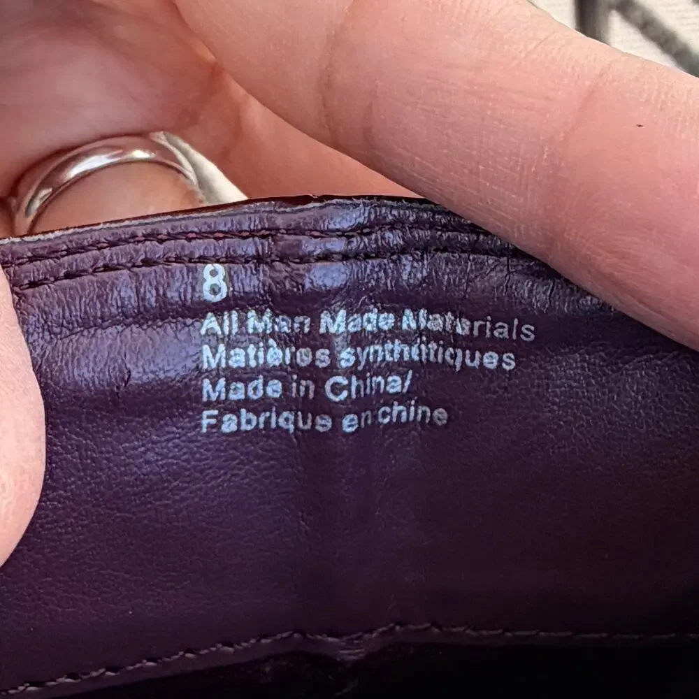 Express glossy oxblood